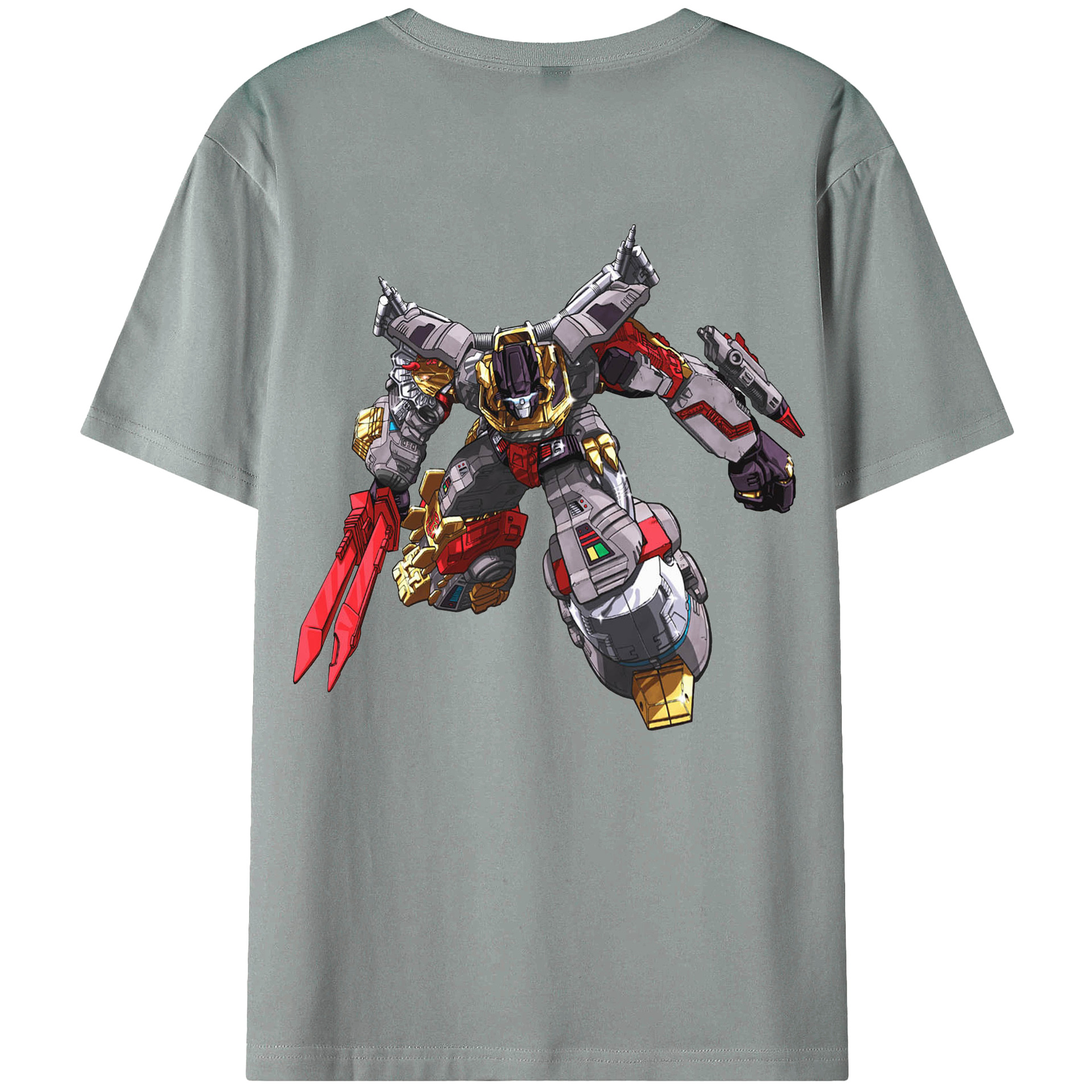 （画像用）  綿100％ メンズ半袖Tシャツ（バックプリント） 通気性
